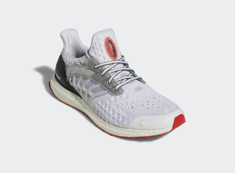 Adidas Ultra Boost Clima Cool II blanche noire et rouge (3)