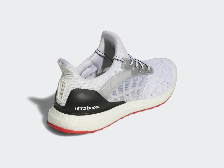 Adidas Ultra Boost Clima Cool II blanche noire et rouge (4)