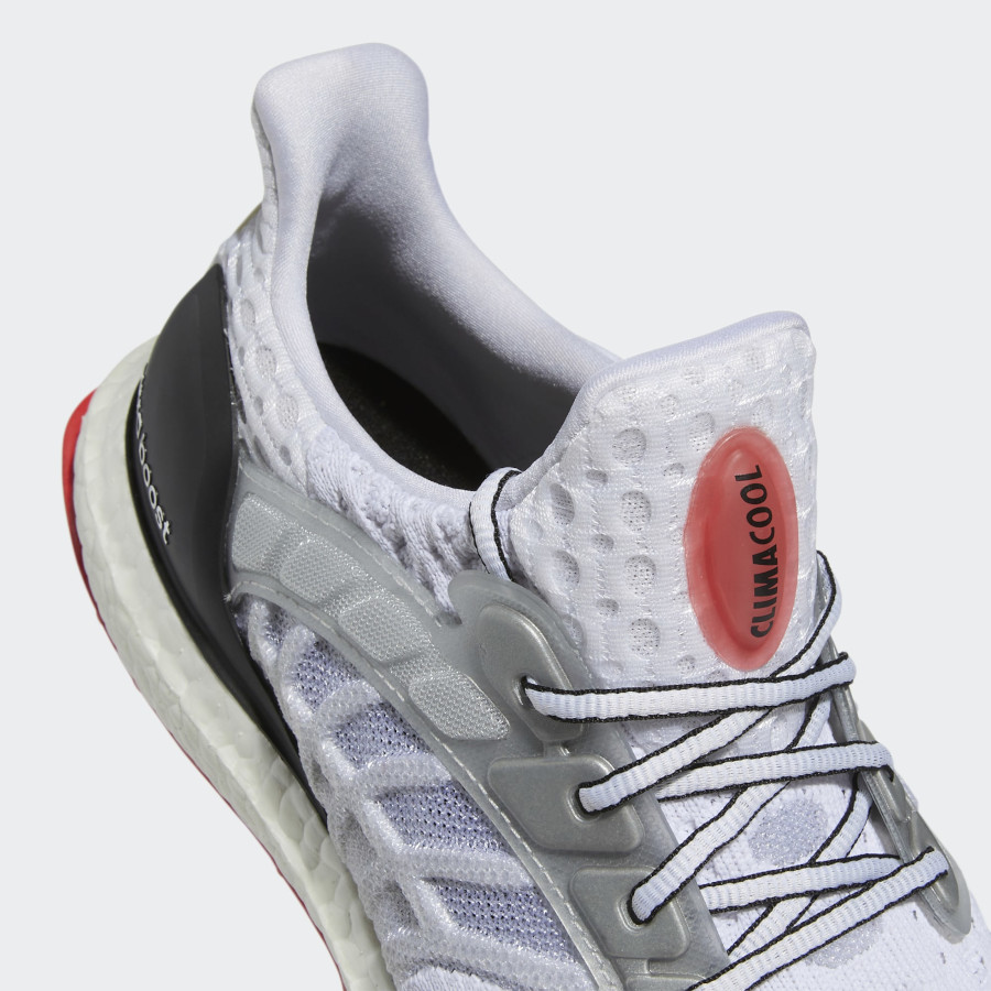 Adidas Ultra Boost Clima Cool II blanche noire et rouge (5)