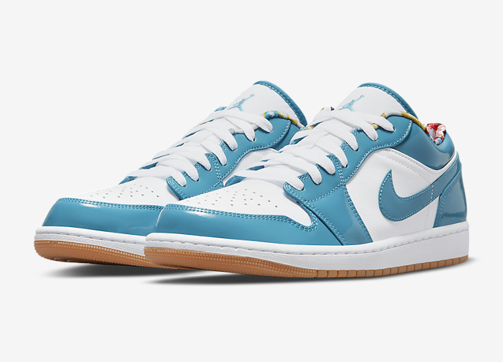 Air Jordan 1 Low SE Barcelona Ctber Teal