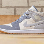 Air Jordan 1 Mid SE Lait de noix de coco gris particule (5)