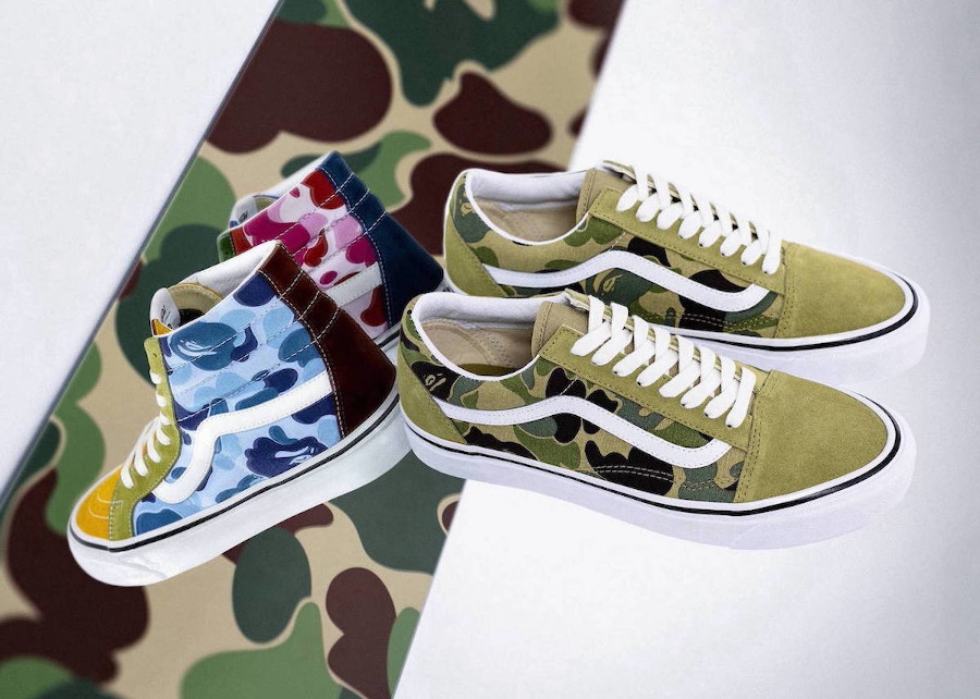 Bape x Vans 2022