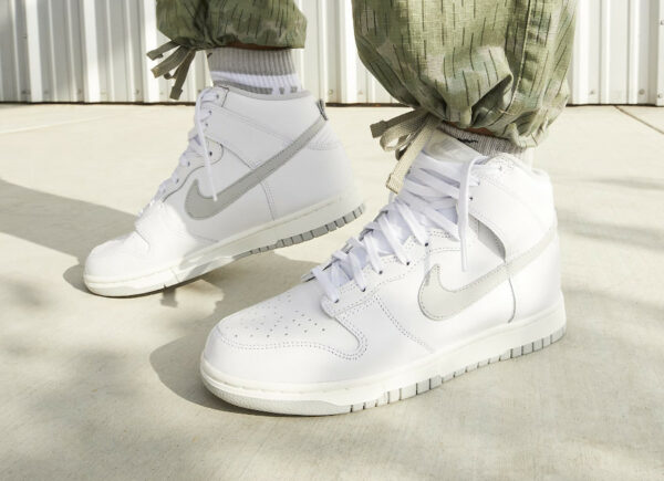 Nike Dunk High 2022 Grey Fog White Sail DD1869-111