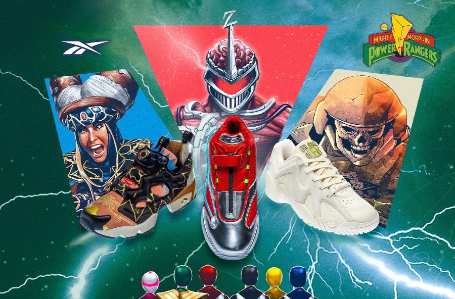 Power Rangers x Reebok Villains