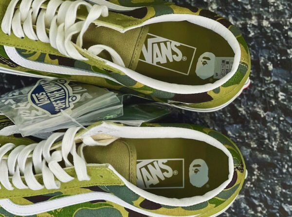 Vans x Bape 'Camo' SS2022 (Drop 2)