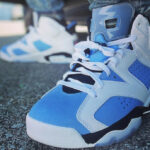 AJ6 Retro UNC University Blue Bleu Ciel CT8529-410