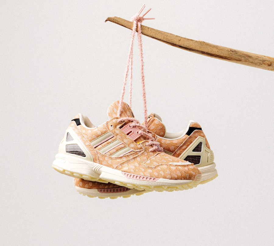 Adidas zx 8000 femme marron hot sale