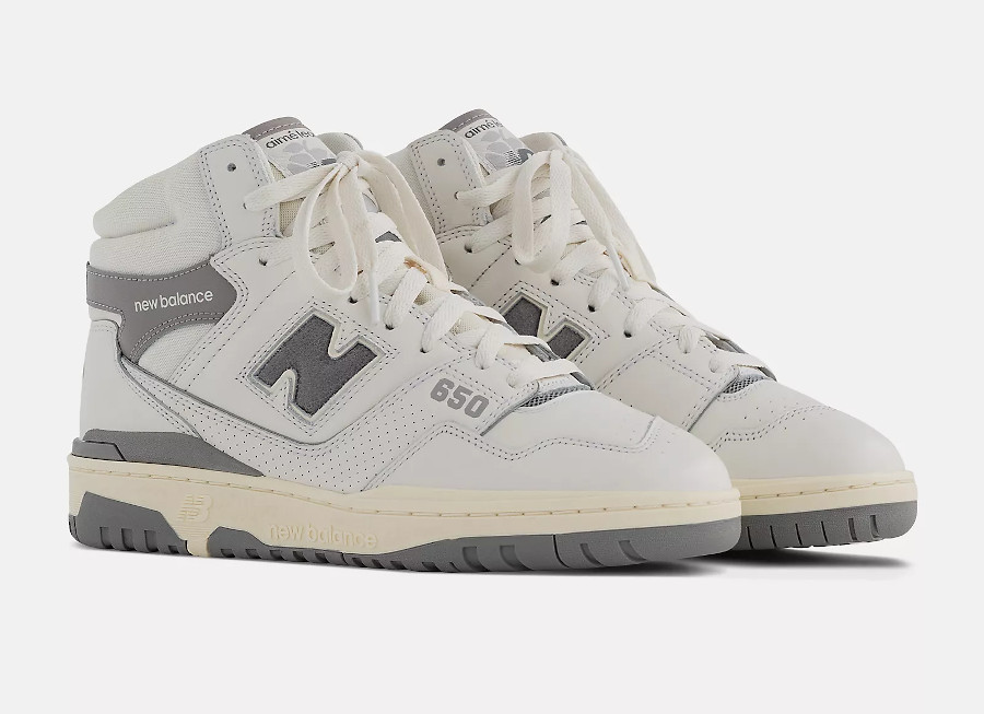 Aimé Leon Dore x New Balance 650 White Grey