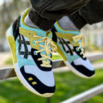 Asics Gel Lyte 3 OG 'White Black Moss Green Blue' (Easter 2022)