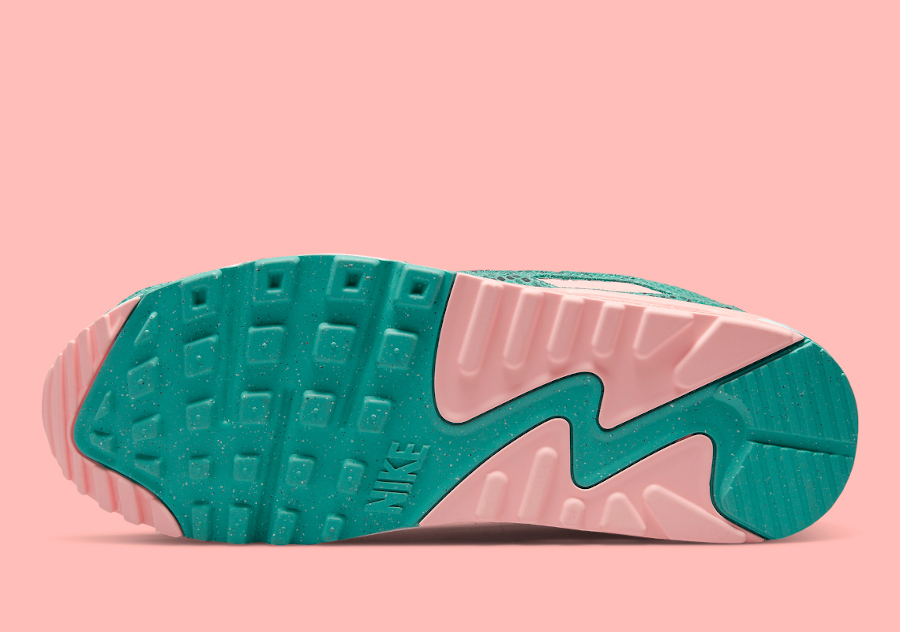 Nike Air Max 3 peau de serpent bleu sarcelle délavé corail (4)