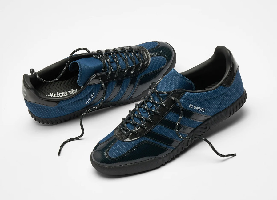 Adidas A.B Gazelle Indoor bleu marine et noire (1)