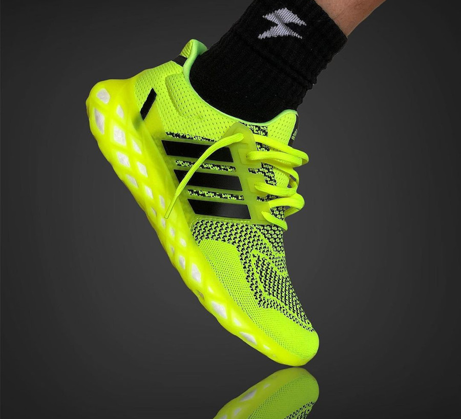 Adidas Ultra Boost Web jaune fluo GY4172 (2)