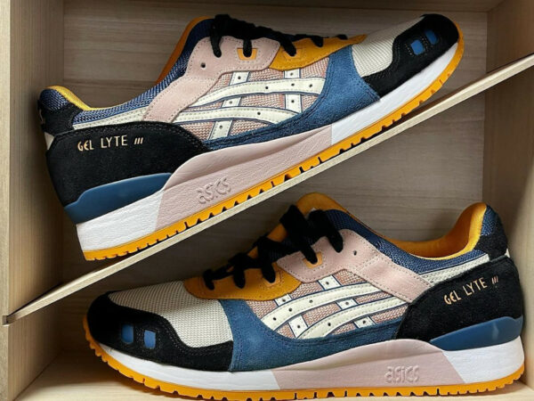 Asics asics tiger men gel lyte iii after hours pack purple ash OG Ginger Peach Birch (printemps 2022) 1201A482-700