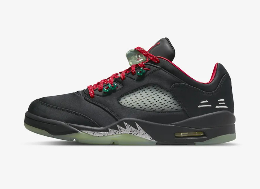 Clot x Air Jordan 5 Low Anthracite