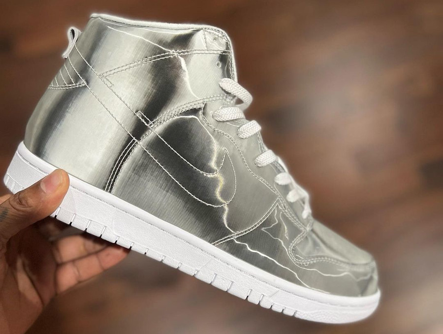 Edison Chen x Nike Dunk High gris argent (1)