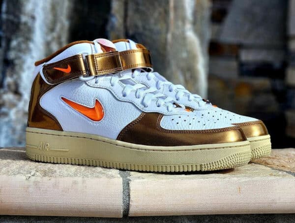 Nike AF1 Mid QS Jewel Swoosh Ale Brown (DH5623-100)