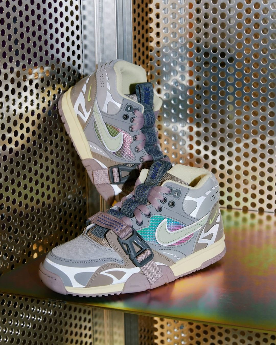 Nike Air Trainer 1 SP Light Smoke Grey and Honeydew DH7338-002