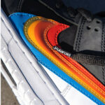 Nike SB Dunk Low Pro x Polaroid Onestep 2 Triple Rainbow Swoosh (couv)