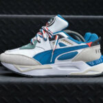 Puma Mirage Sport Go For White Mineral Blue 384403-01