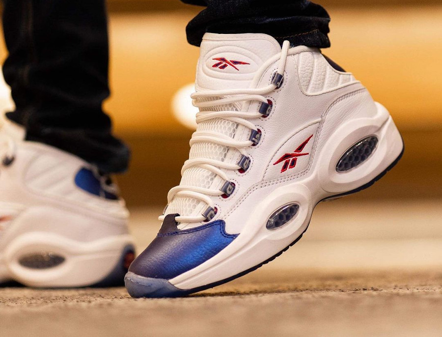 Reebok Question Mid bout bleue (3)