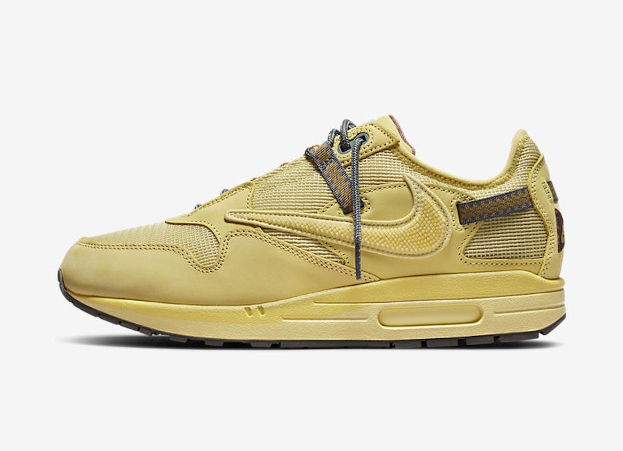 Travis Scott x Nike Air Max 1 Cactus Corp Gold