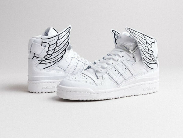 Adidas Forum JS Wings 4.0 blanche (3)