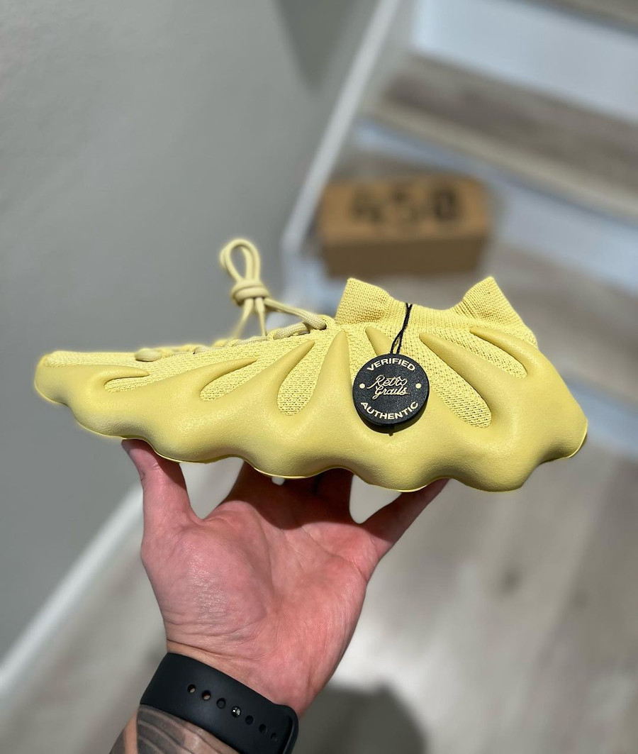 Adidas Yeezy 450 jaune pastel (3-1)