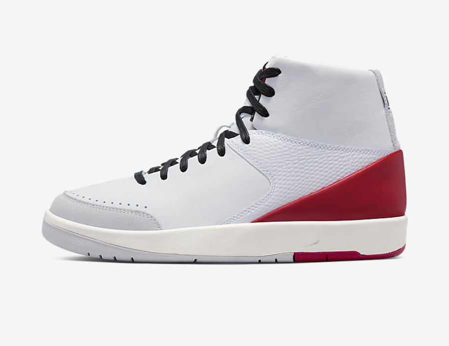 Air Jordan 2 x Nina Chanel Abney White and Gym Red