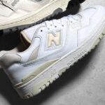 NB 550 BBW550WS White Silver Birch