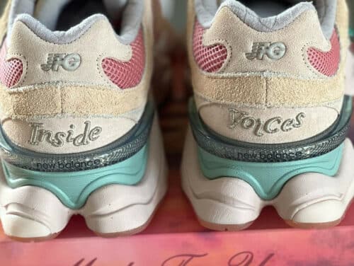 new balance ivory cream with blossom