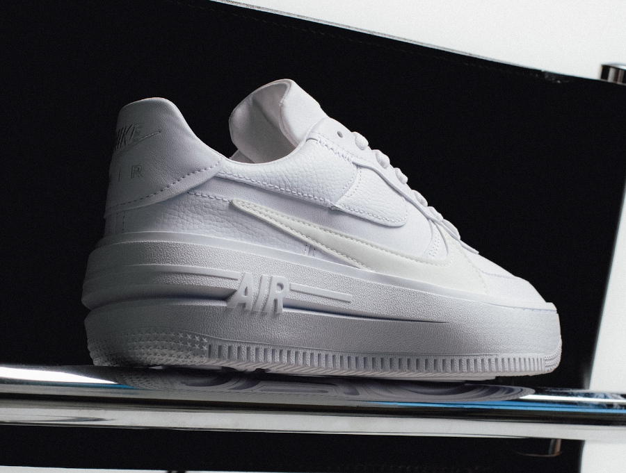 Nike Air Force 1 Pltaform blanche (1)