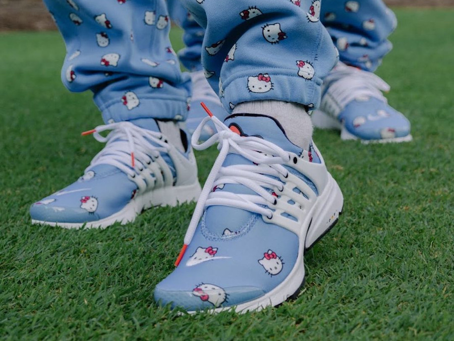 Nike Air Presto Hello Kitty on feet