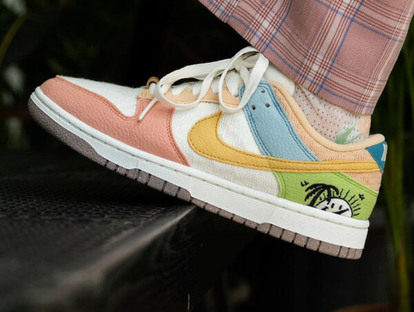 Nike Dunk Low SE Sun Club multicolore (2)