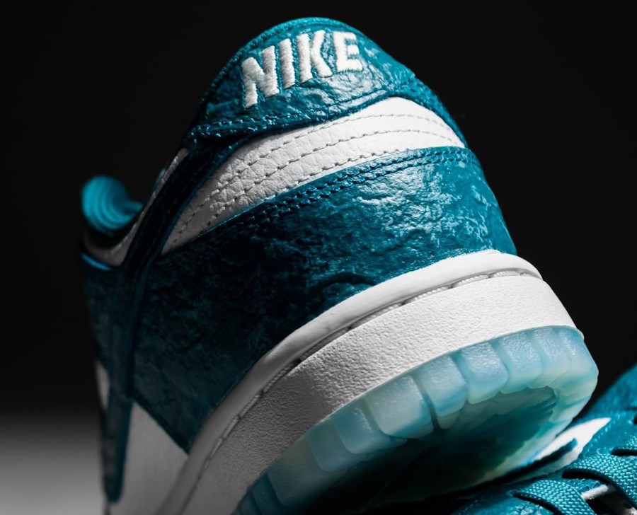 Nike Dunk Low texture mer épinette brillant (4)