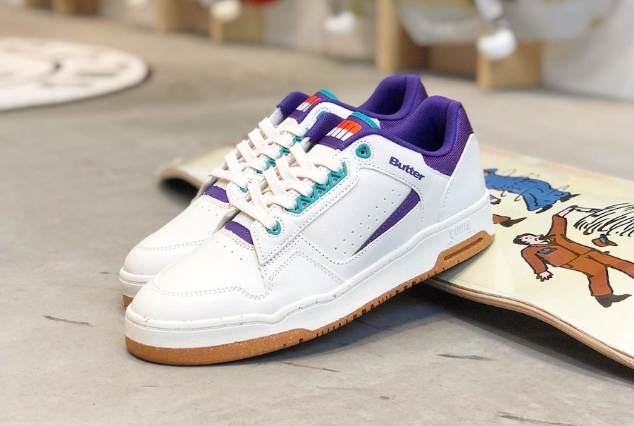 Puma Slipstream Low x Butter Goods White Violet (384156-01)