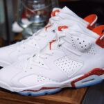 AJ6 Red Oreo 'Velvet' White and University Red CT8529-162