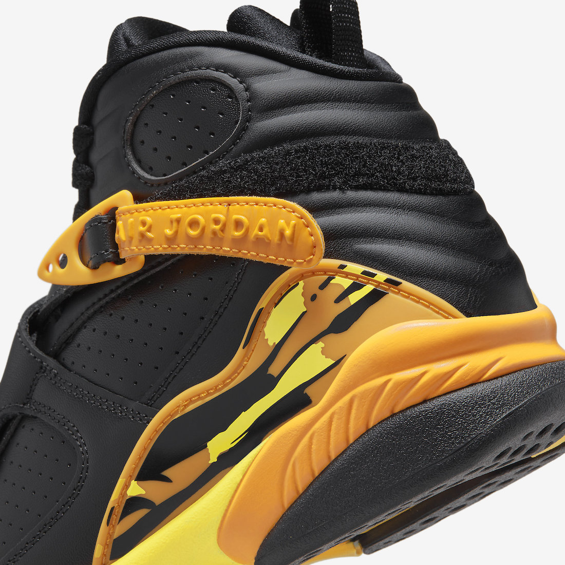 Air Jordan 8 noire et jaune (7)