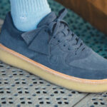 Clarks Sandford en daim bleu (couv)