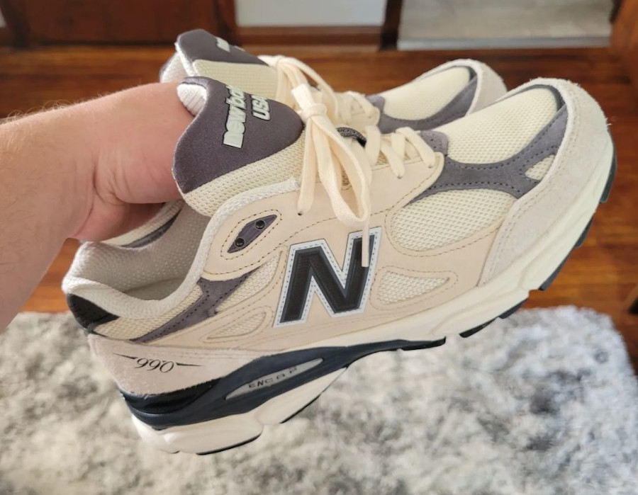 new balance 990 beige Cinosural International School