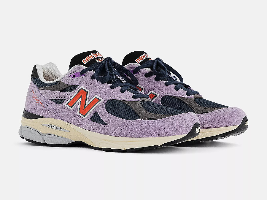 New Balance 990v3 raw Amethyst