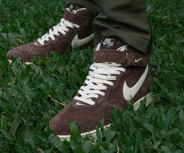 Nike AF1 Mid Chocolate (daim marron) 2022 DM0107-200