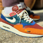 Nike Air Max 1 Canard Mandarin on feet (4)