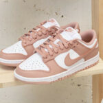 Nike Dunk Low Wmns rose pêche (2)