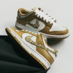 Nike Dunk Low vert olive cachemire (2)