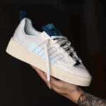 Adidas Nizza Lo 2022 blanc cassé et bleu marine (1-1)