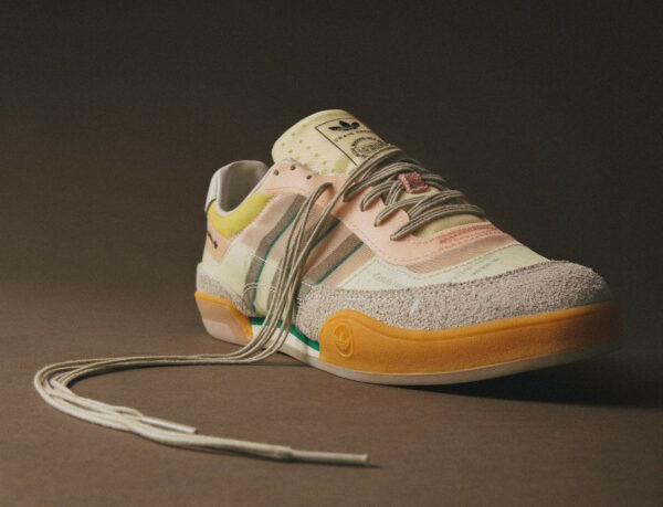 Adidas Squash Polta AKH blanche beige et verte (1)