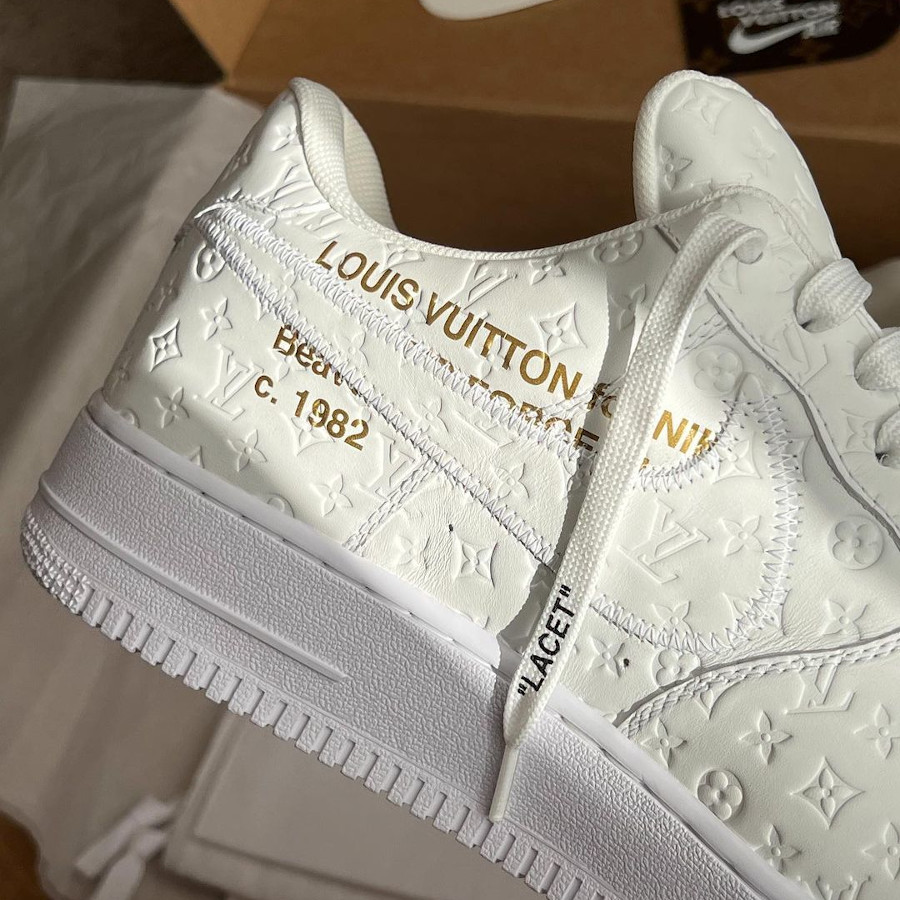 Tout savoir sur la sortie des Louis Vuitton x Nike Air Force 1