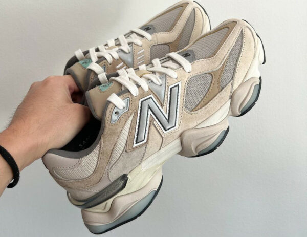 New Balance 9060 beige et grise (2)