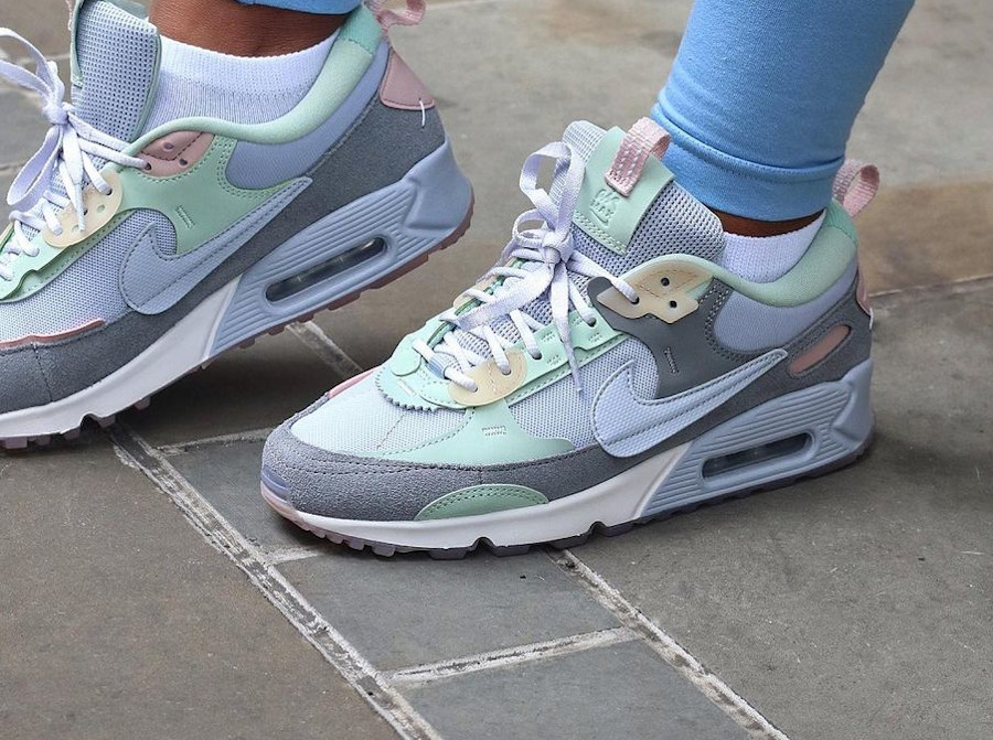 Nike Air Max 90 Futura Sky Grey Pastel Multicolor DM9922-001 (1)