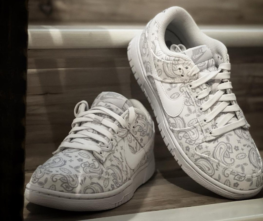 Nike Dunk Low Essential blanche cachemire (3)